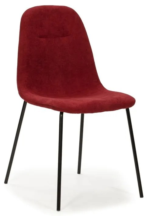 Červené jedálenské stoličky v súprave 4 ks Renne – Marckeric