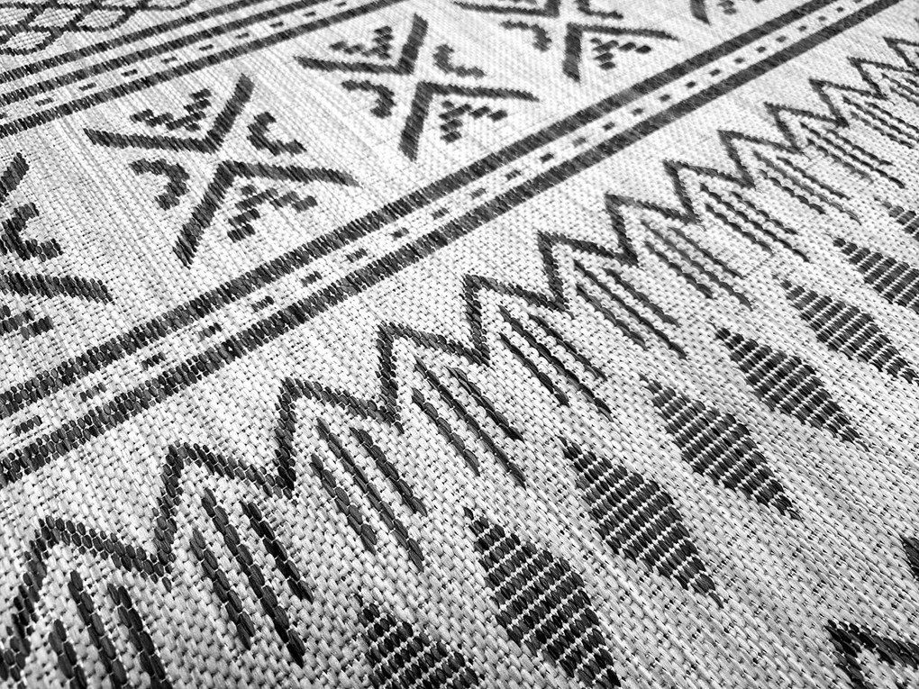 BE Koberec Eqos 0002 GREY – sivý obdĺžnikový Rozmer: 140x190 cm