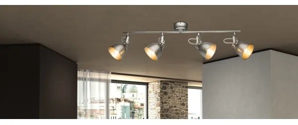 Globo 54651-4 - Bodové svietidlo HERNAN 4xE14/40W/230V