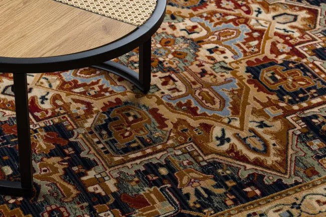 Koberec KESHAN Ornament, strapce 2886/53511 béžový / granátový