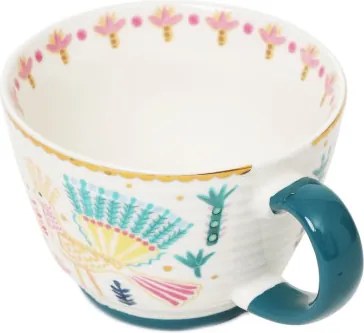 Hrnček GILLIAN SUMMER s pávom 848570 400 ml