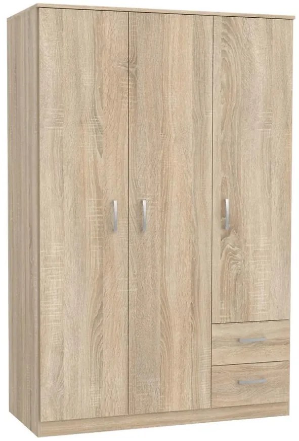 Skriňa NIKO 3D2S 123 dub sonoma