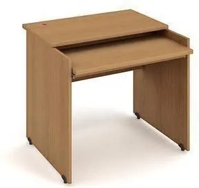 Kancelársky stôl na PC, Gate, 85 x 80 x 75,5 cm, rovné vyhotovenie, dezén buk