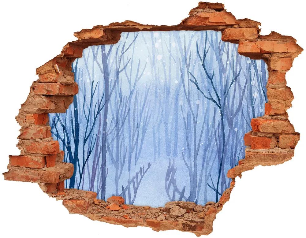 Fototapeta diera na stenu Tehla forest v zime nd-c-122794428