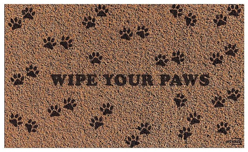 Textilná rohož 45x75 cm K-602-41-1 Utrite si labky