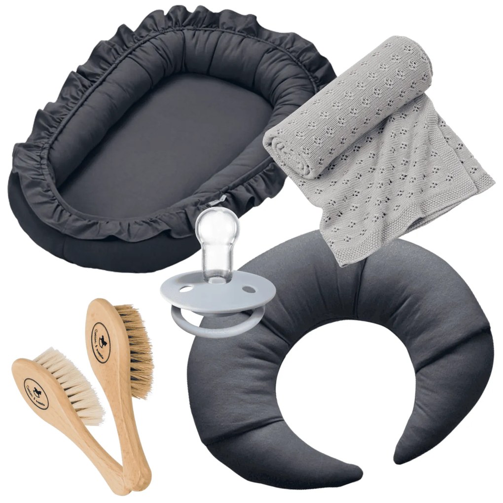 Maxi sada pre bábätko grafitová