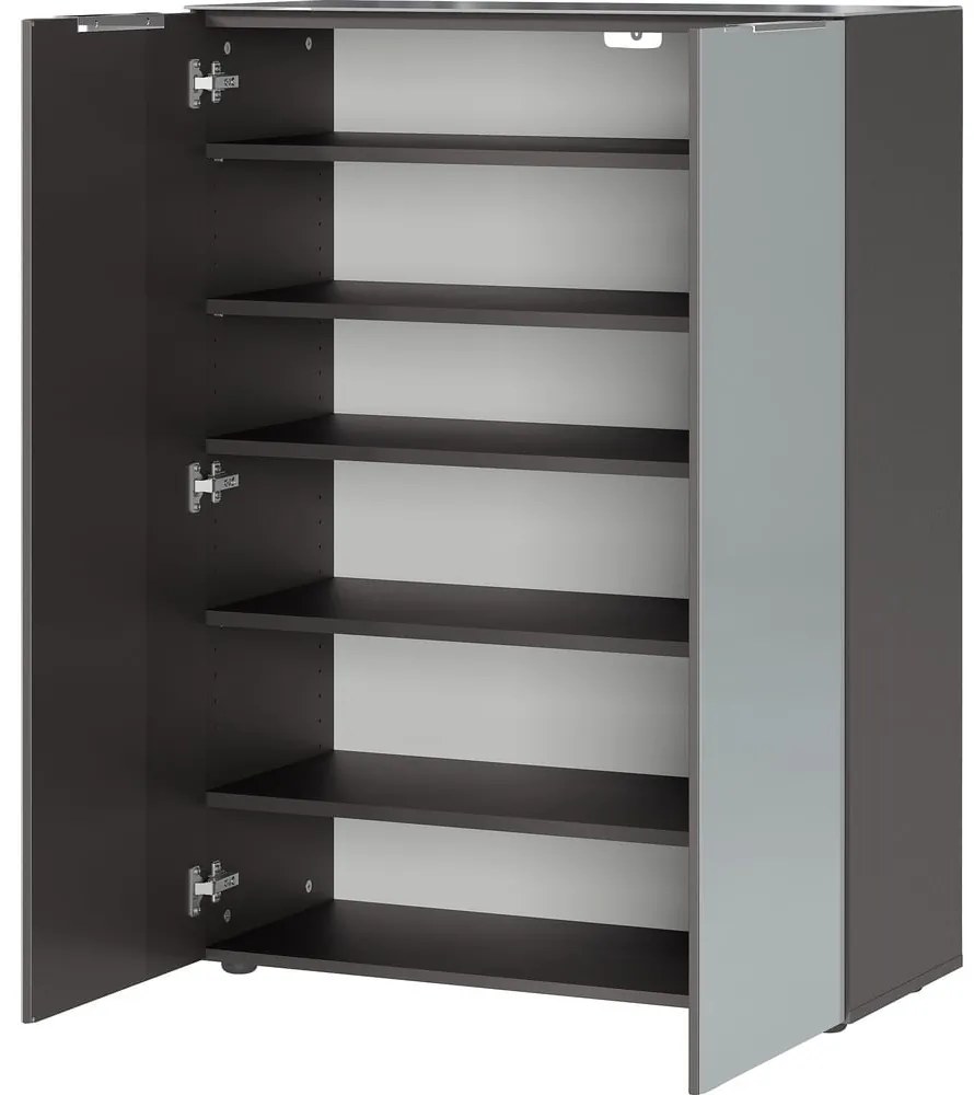 Sivá skrinka na topánky Genova - Germania