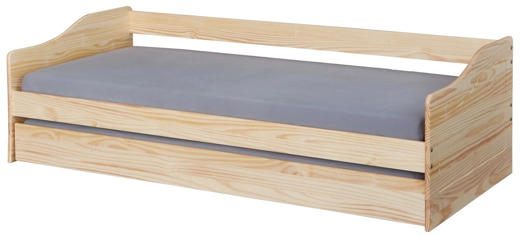 Inter Link Výsuvná detská posteľ Leonie (prírodná, 90 x 200 cm) (100394248)