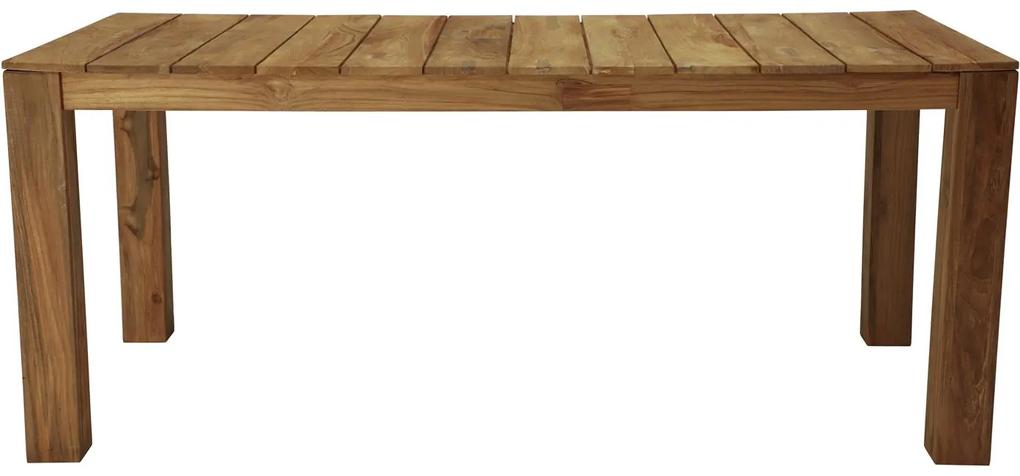 Záhradný tíkový jedálenský stôl „Stage", 180 x 90 x 75 cm