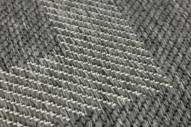 Obojstranný koberec BRUSSELS 205852/10030 sivý / krémový