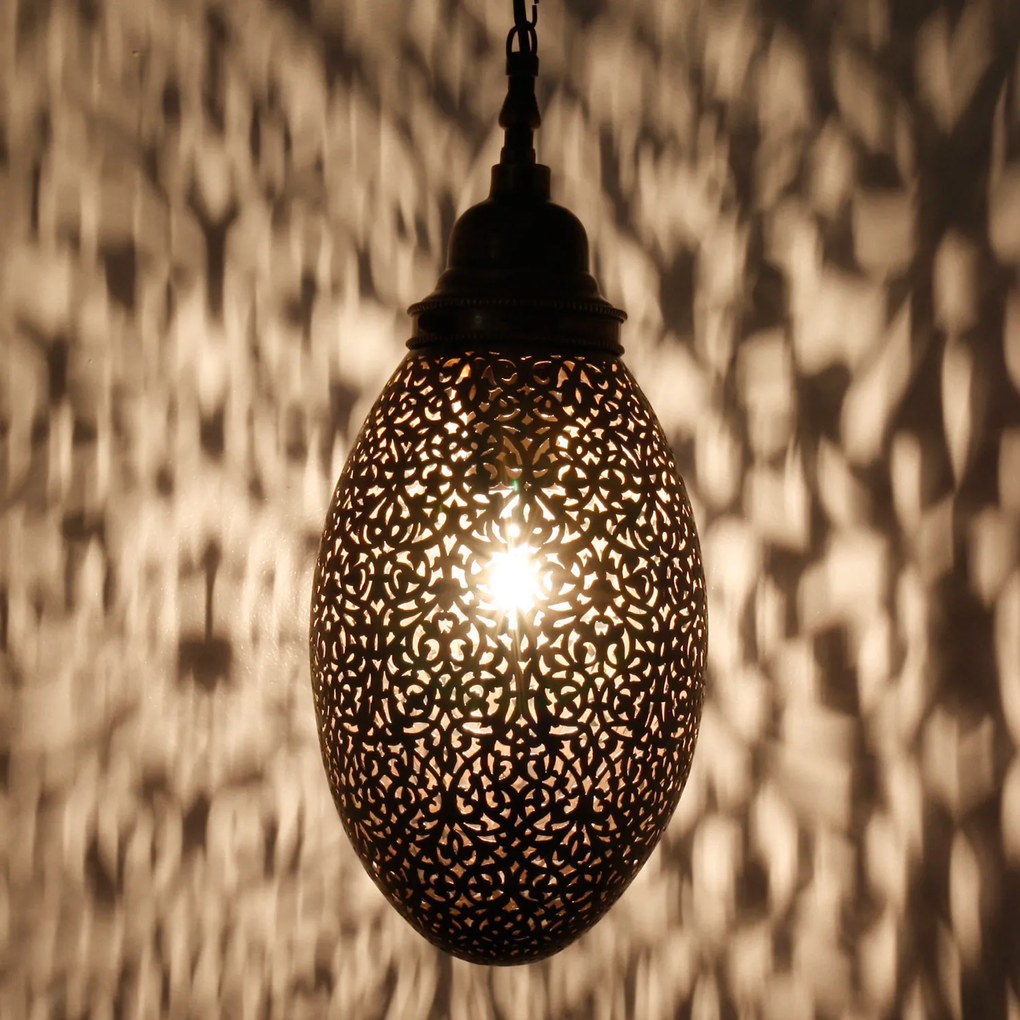 Luxusná mosadzná lampa Yilma