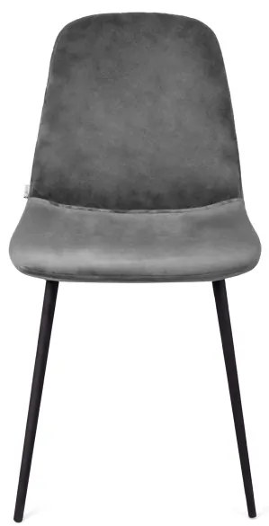 Jedálenská stolička SLANK sivá ALL 977972