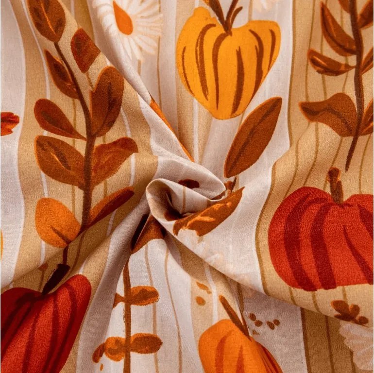 Obliečka z mikrovlákna PUMPKIN STRIPES farebné 180x200 cm