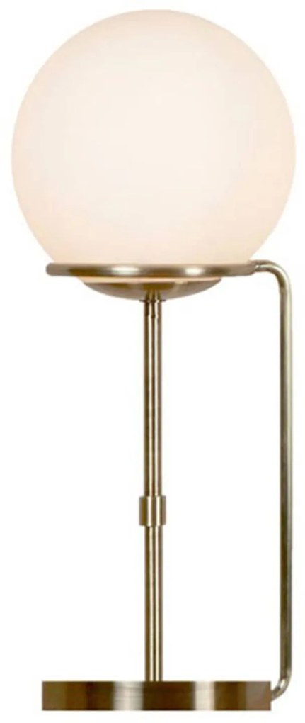 Stolná lampa Sphere sklenené guľové tienidlo