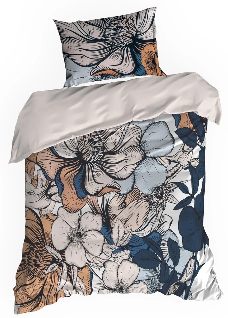 POSTEĽNÉ OBLIEČKY PREMIUM EMMA 220X200 CM, 2KS 70X80CM VZOROVANÉ