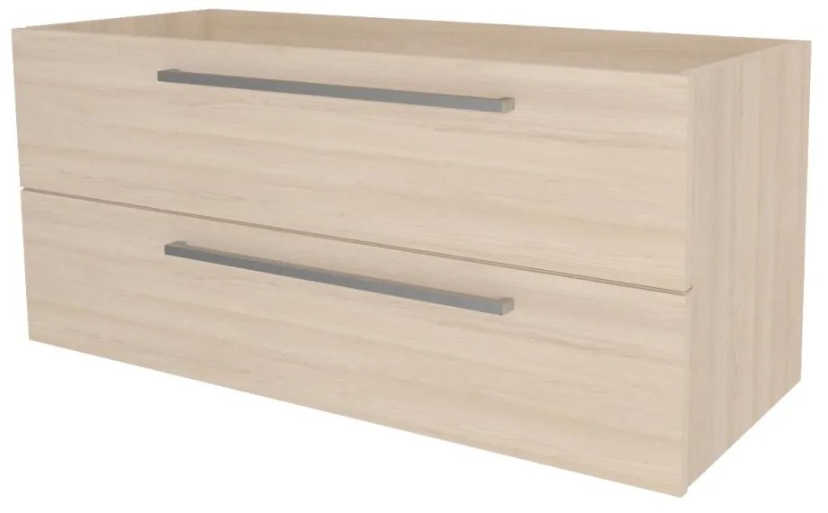 Mereo Bino, kúpeľňová skrinka 121 cm, Multidecor, Javor Hard šampanský, MER-CN693SJHS2
