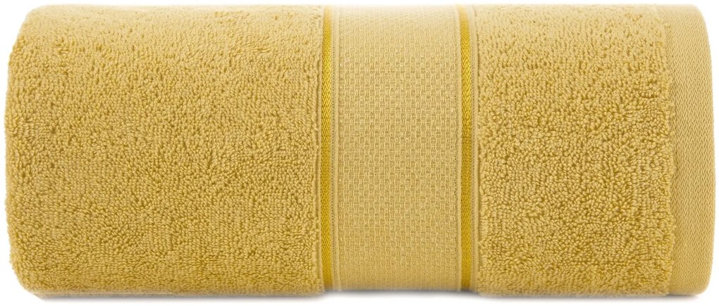 BAVLNENÝ UTERÁK LIANA 50X90 CM HORČICOVÁ