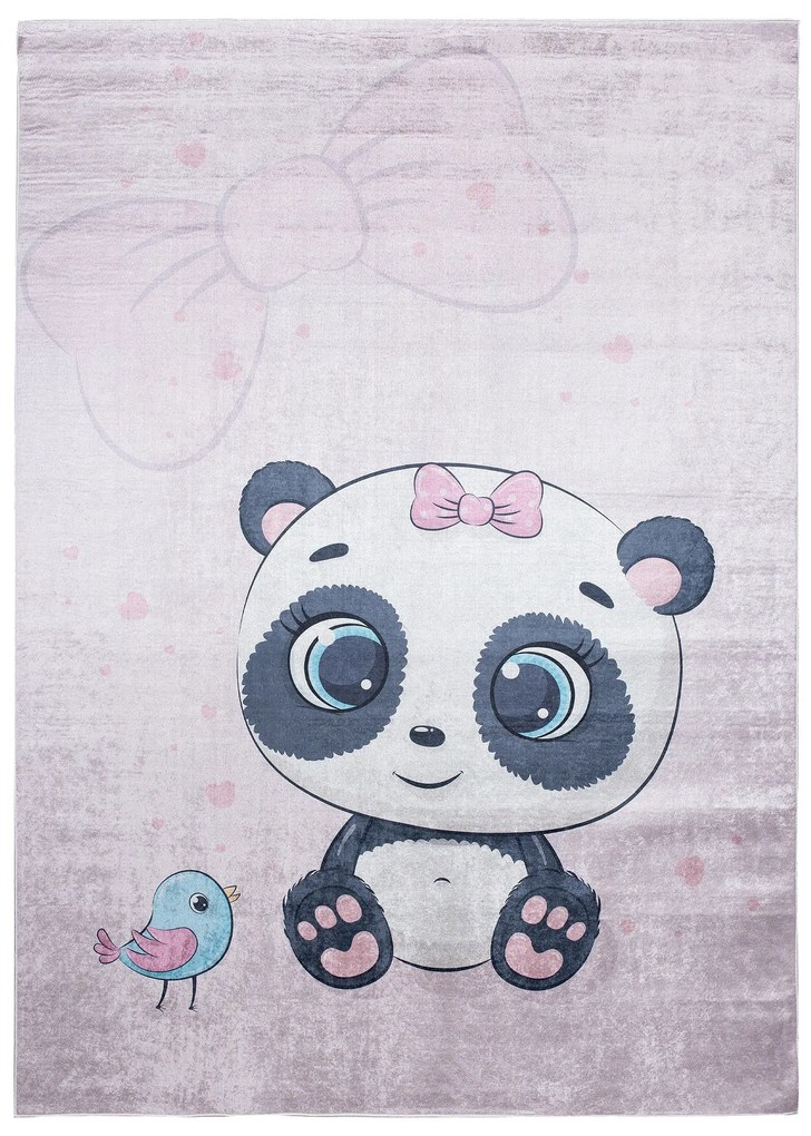 Detský koberec s motívom rozkošnej pandy