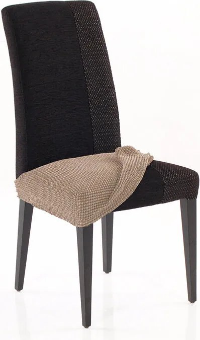 Super strečové poťahy NIAGARA oriešková stoličky 2 ks (40 x 40 cm)