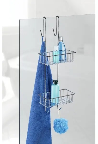 WENKO 22213100 - Stojan ALDO 24,5x70 cm nerez/strieborný