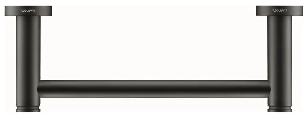 Duravit 99144600 - Úchyt na vaňu D-CODE 28,4 cm matná čierna