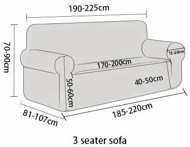 4Home Napínací poťah na sedačku Elegant modrá, 190-230 cm + obliečka na vankúšik zadarmo, 190-230 cm