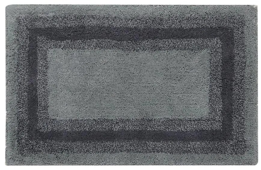 Súprava kúpeľňových koberčekov 50x80cm + 55x45cm sivá