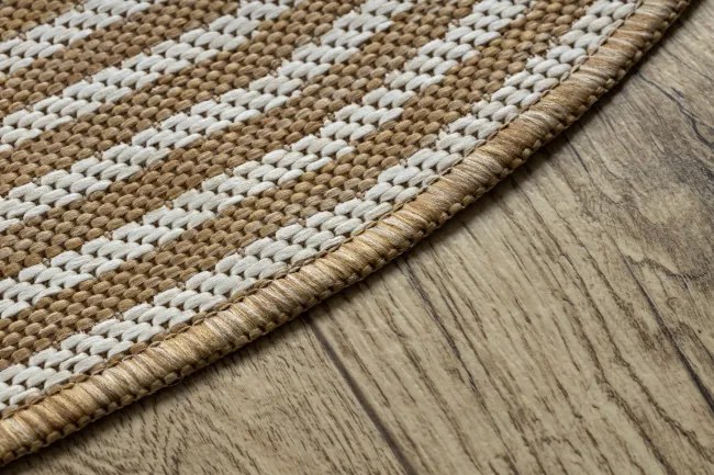 Koberec ORGANIC 1835 geometrický, krémový / naturálny