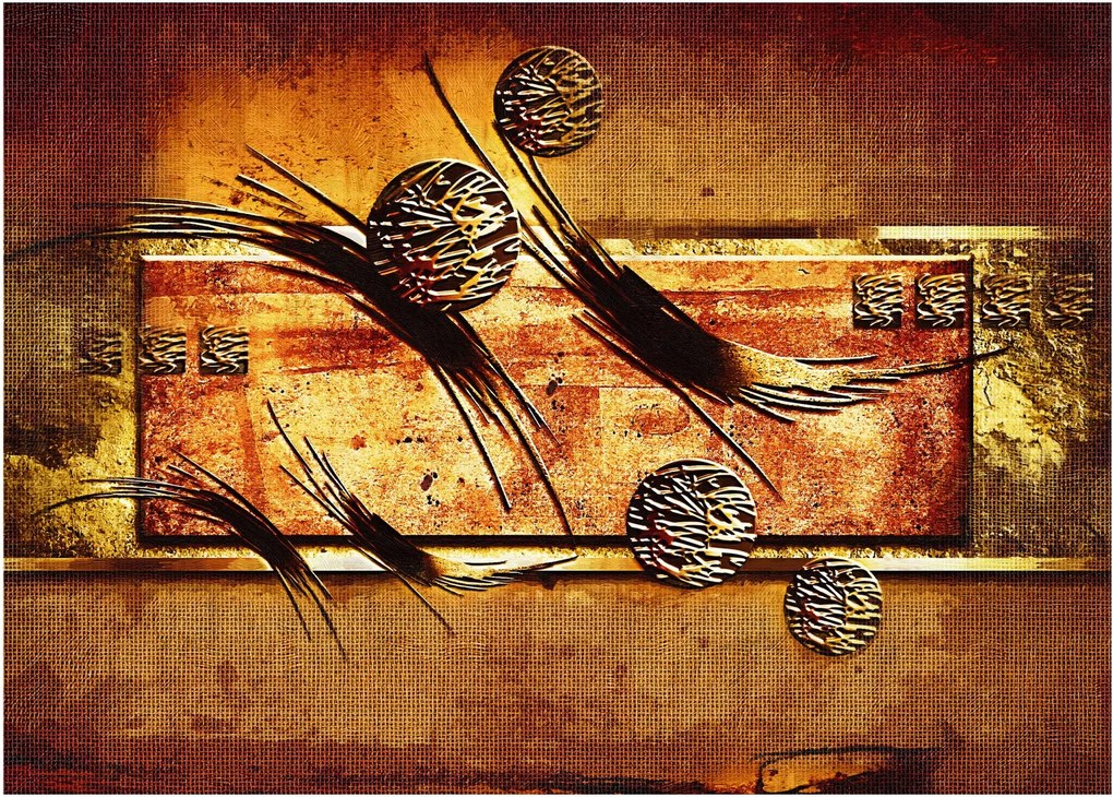 Obraz abstrakcie (70x50 cm)