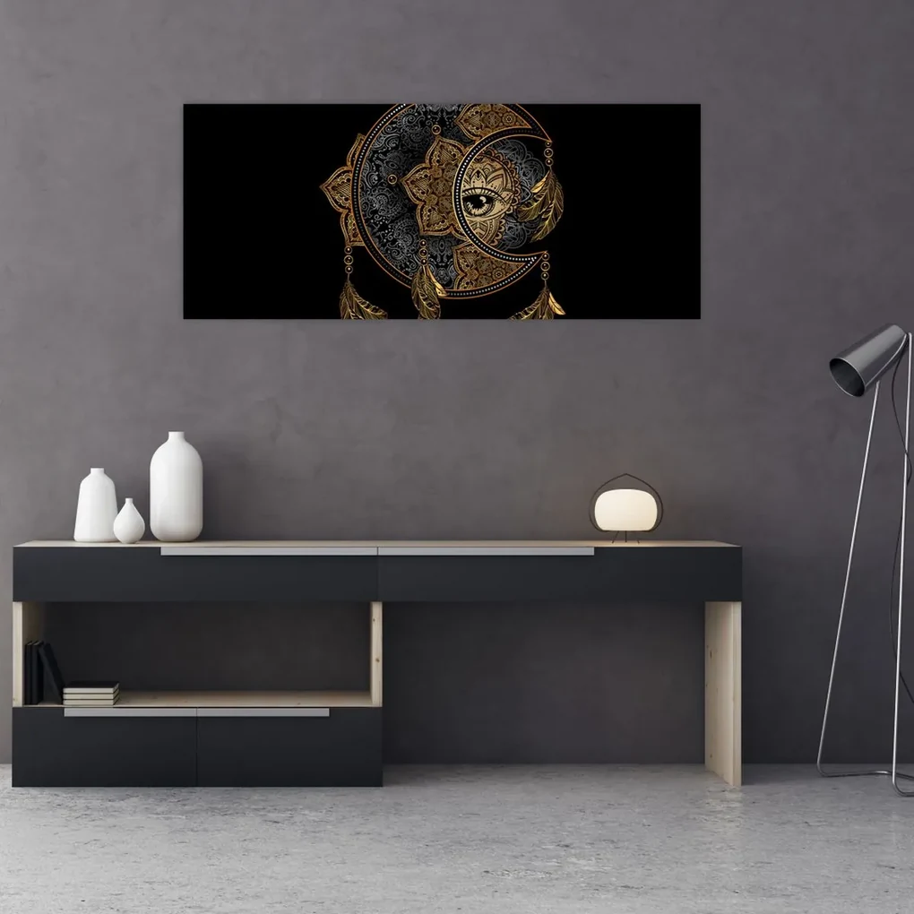 Obraz - Magické oko (120x50 cm)