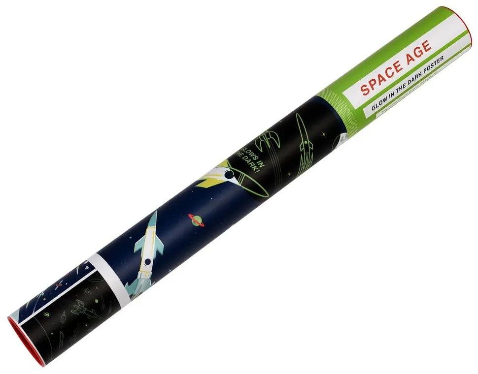 Detská dekorácia Glow in the Dark Space Age – Rex London