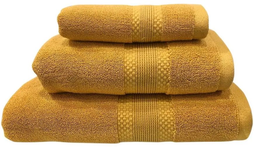 Uterák Monaco bavlna 600GSM 70x120 žltá