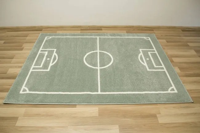 Koberec Lima 6333B zelený / krémový, ihrisko