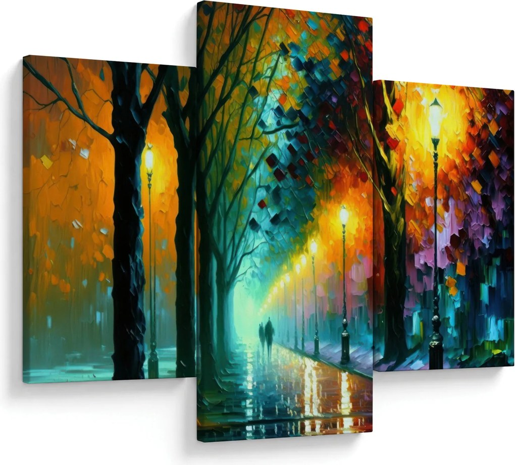 Obraz - Nočná prechádzka (90x60 cm)