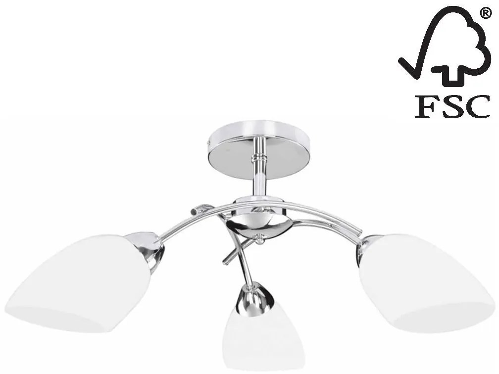 Spot-Light 8141328 - Luster na tyči VILETTA 3xE27/60W/230V SP0794