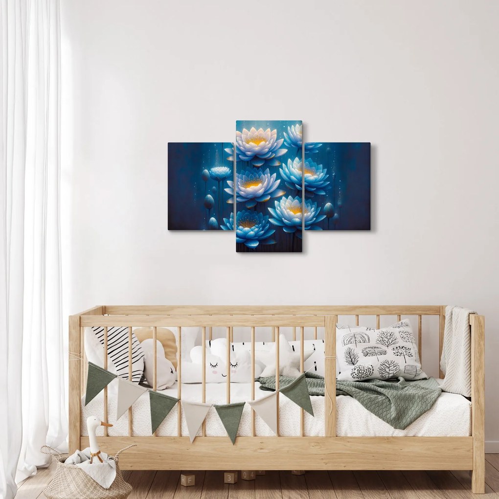 Obraz - Lekná pod hladinou (90x60 cm)