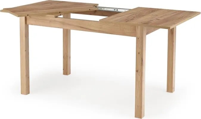 Rozkladací jedálenský stôl 118-158 cm Mauric (dub craft) (pre 4 6 osôb). Vlastná spoľahlivá doprava až k Vám domov. 1049293