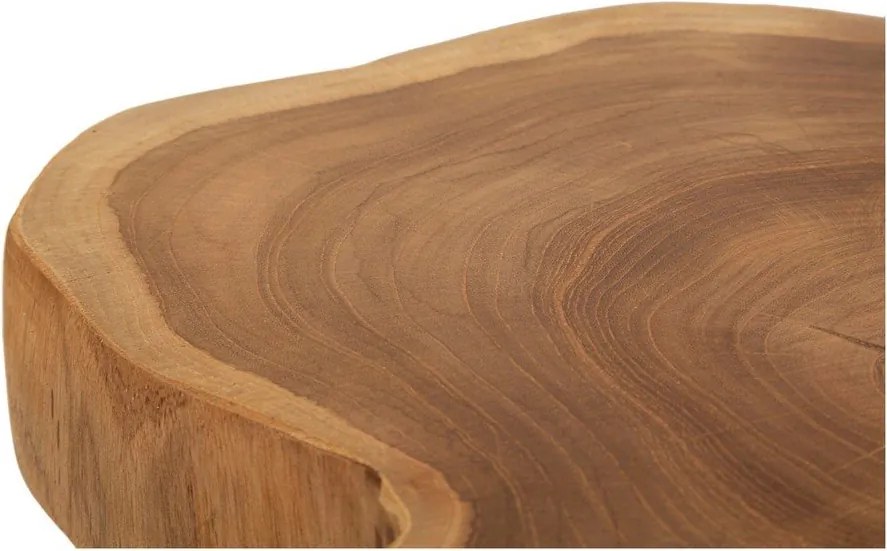 Stolička z tíkového dreva v prírodnej farbe Budut – Mauro Ferretti