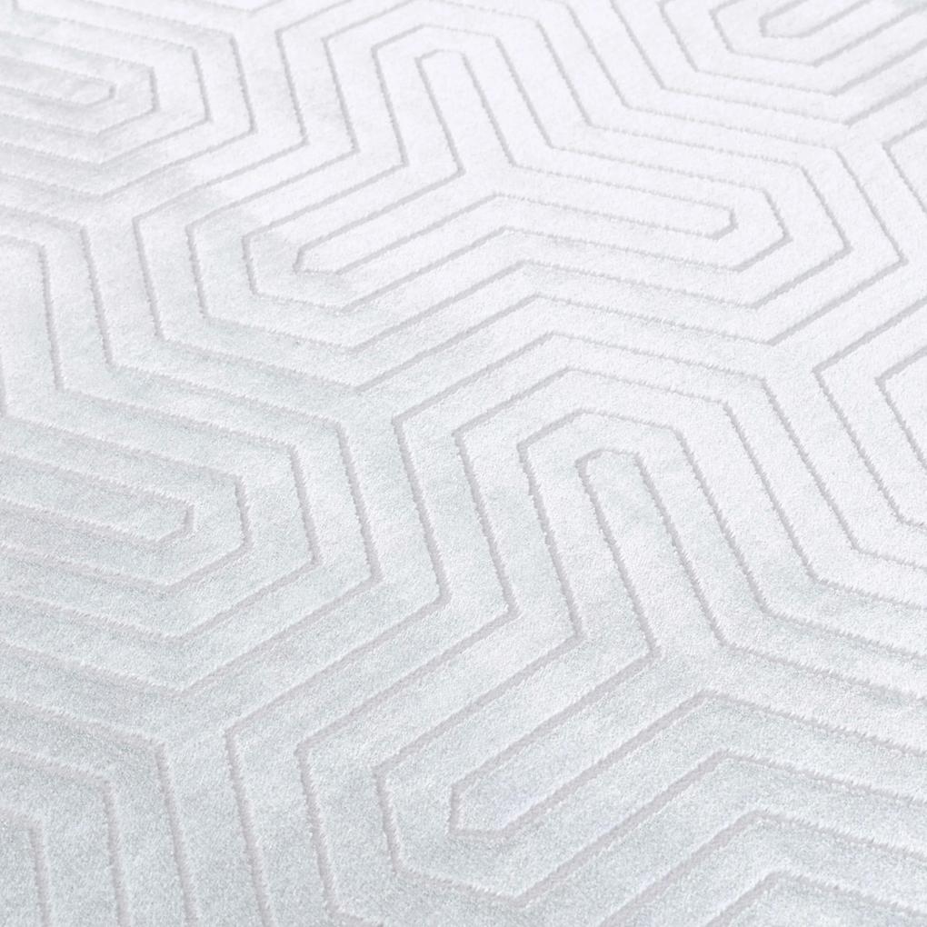 Ayyildiz Kusový koberec STYLE 8901, Strieborná Rozmer koberca: 80 x 250 cm