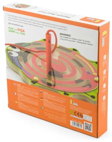 Magnetické bludisko Viga 59964 lienka