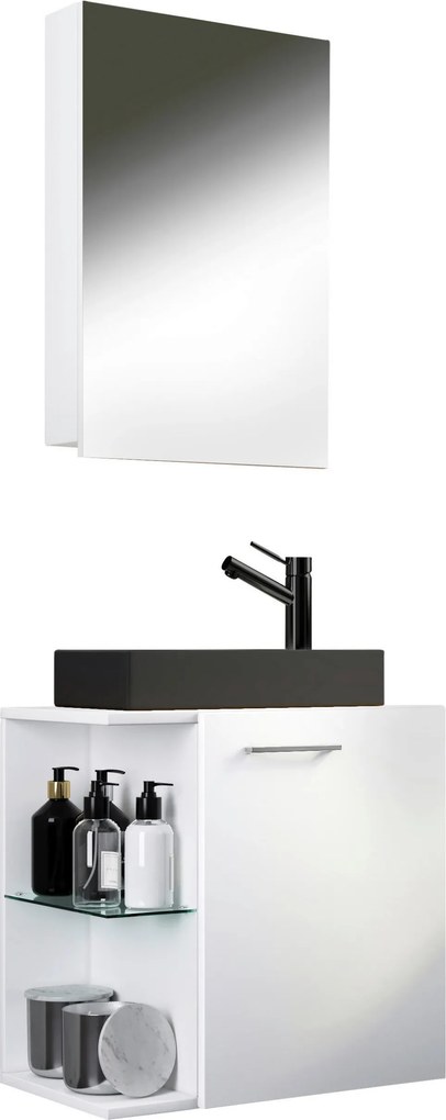 XXXLutz HOSŤOVSKÁ KÚPEĽŇA, biela, 52 cm MID.YOU - Online Only kúpeľne - 000657037703
