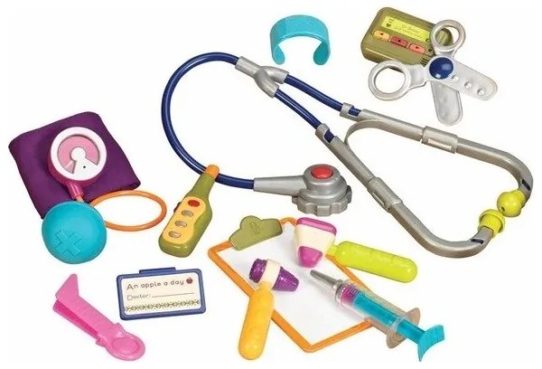 B-Toys - Doktorský kufrík Dr. Doctor 2xAAA + 3xAG13