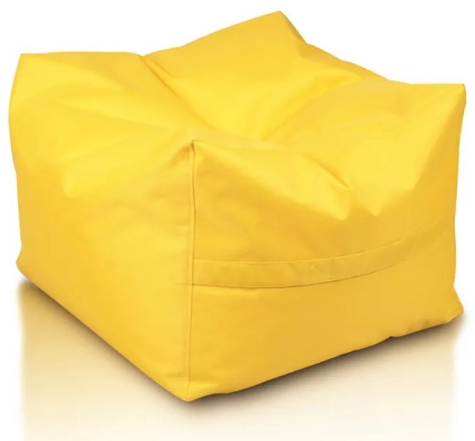 EF2051 Ecopuf Sedací vak ECOPUF - CUBO - polyester NC4 - Žltá