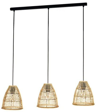 Eglo 43867 - Luster na lanku AYESGARTH 3xE27/40W/230V