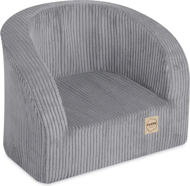 Kreslo prémiový menčester sivá