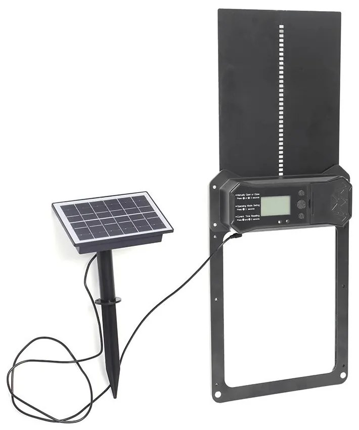 Automatické dvierka pre kurníky Avenberg SELMA solar