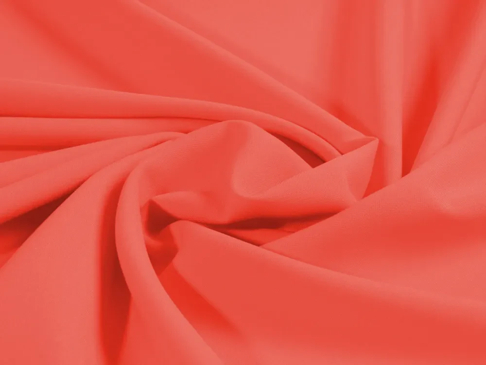 Biante Dekoračný obdĺžnikový obrus Rongo RG-037 Koralový 140x220 cm