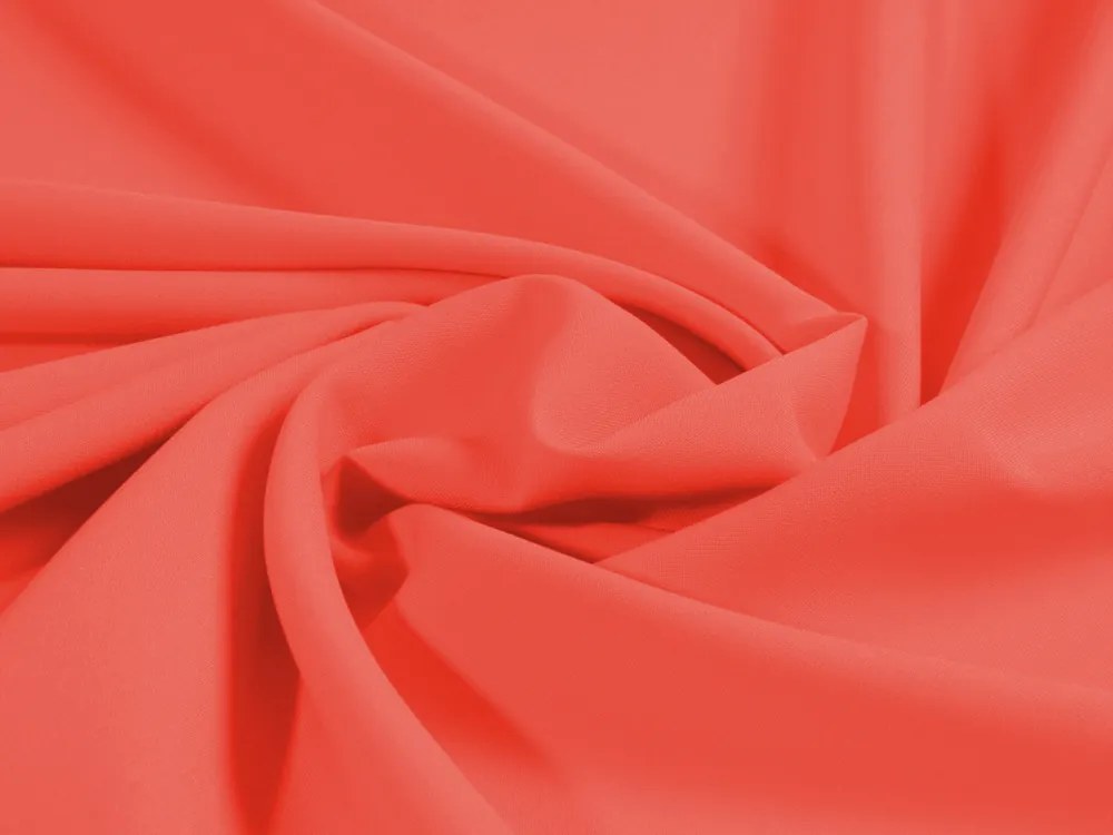 Biante Dekoračný oválny obrus Rongo RG-037 Koralový 120x200 cm