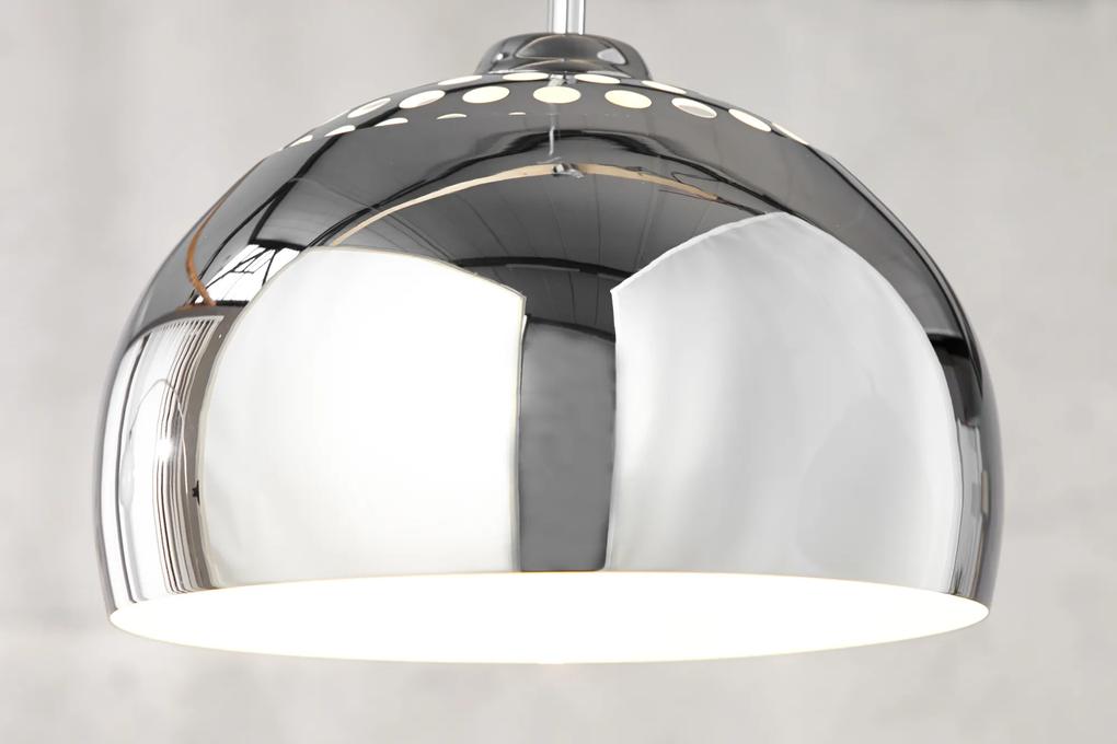 Bighome - Visiaca lampa VIRGO 110 cm - strieborná