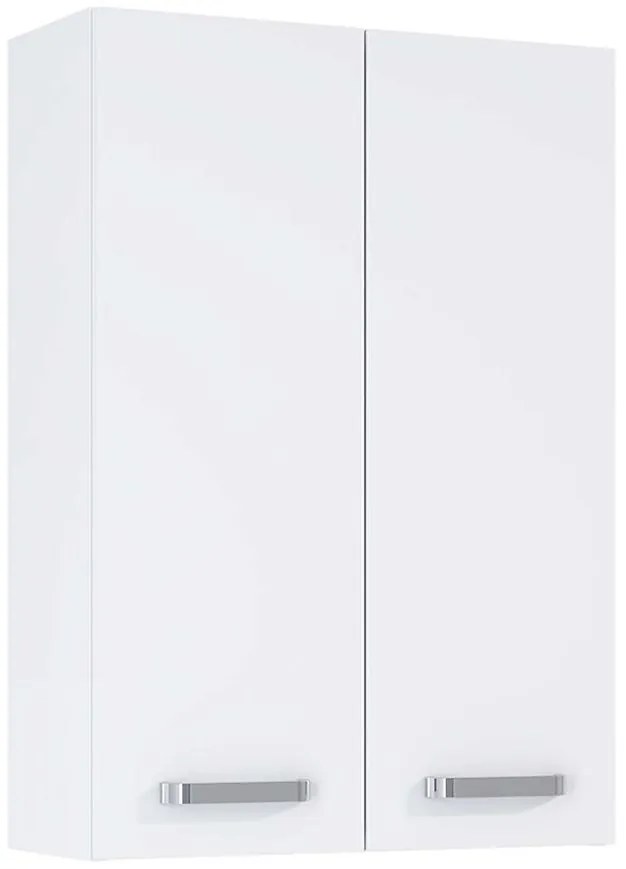 Závesná kúpeľňová skrinka Uno 50 2D white